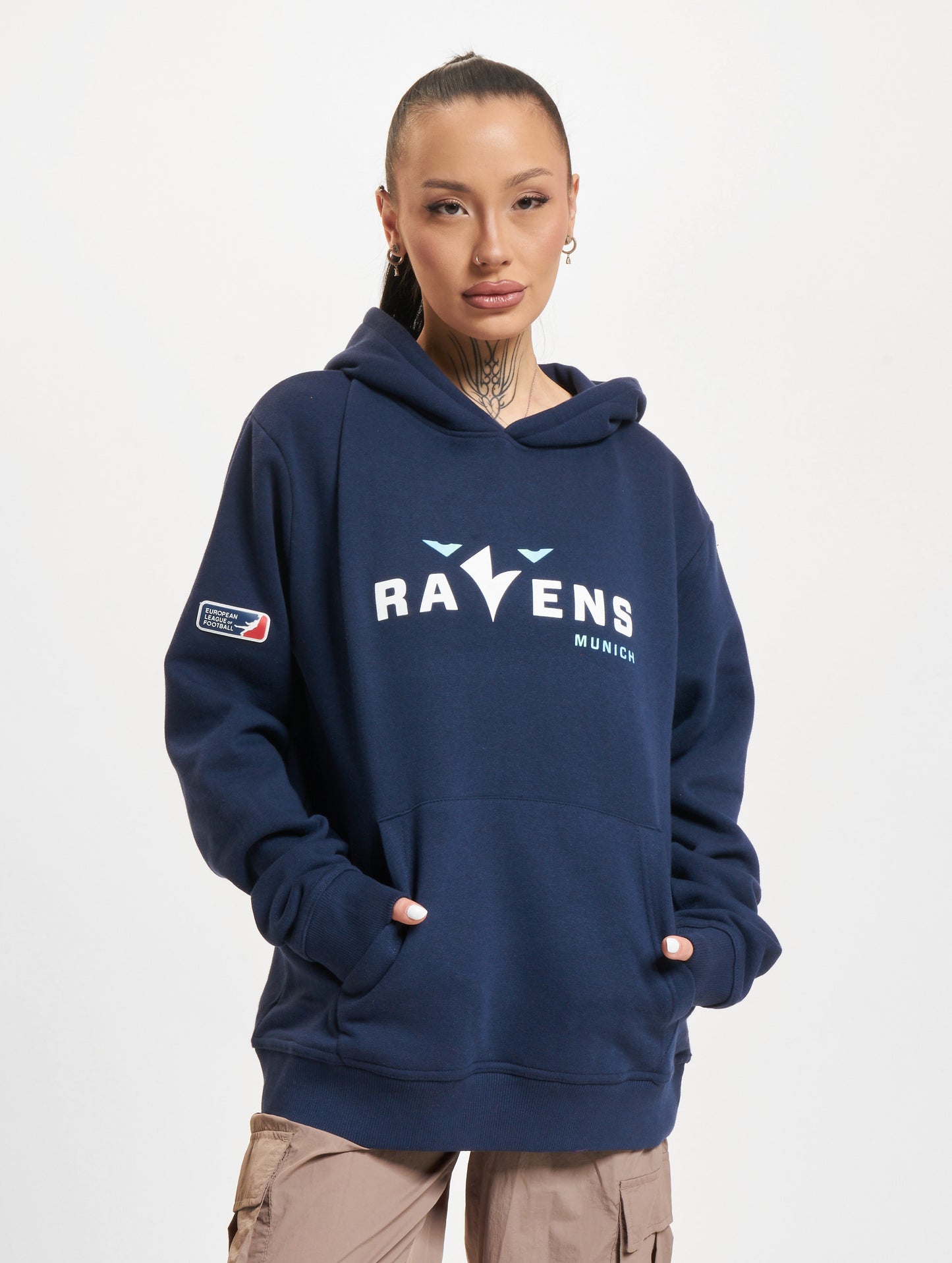 Hoodie "Munich Ravens x ELF" 2024 Design 1