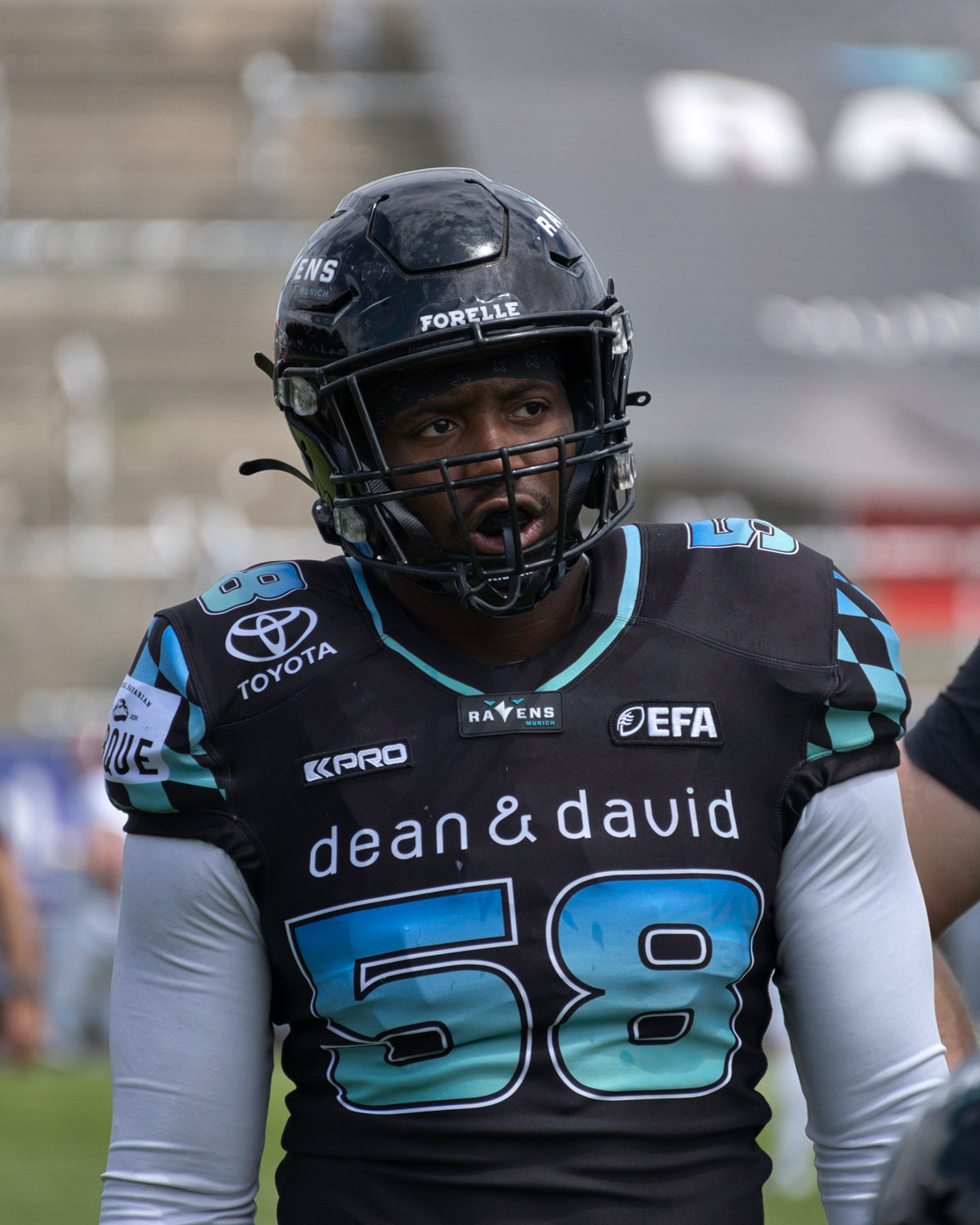 Gameworn Jersey #58 Emanuel