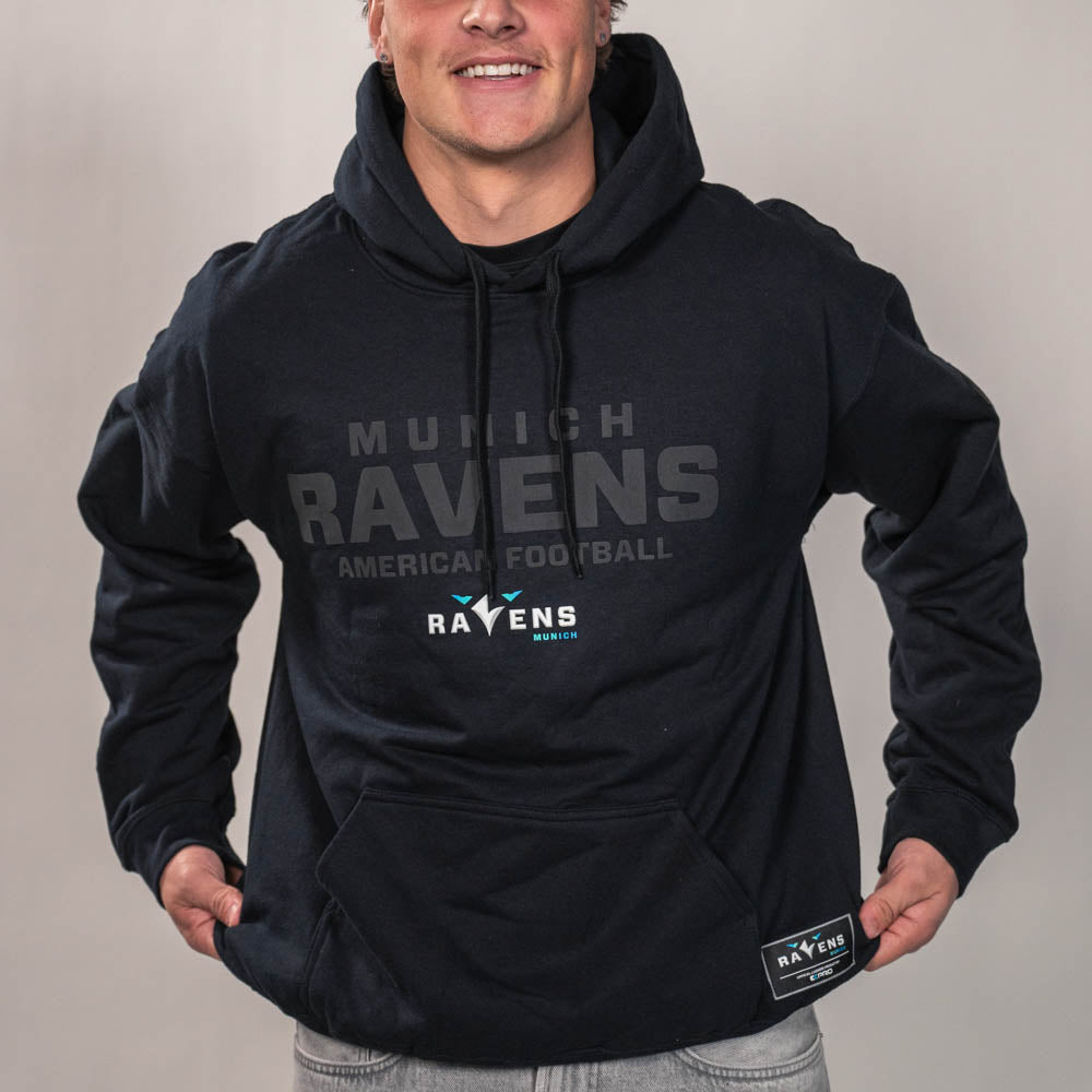 KPRO Hoodie "Black on Black"