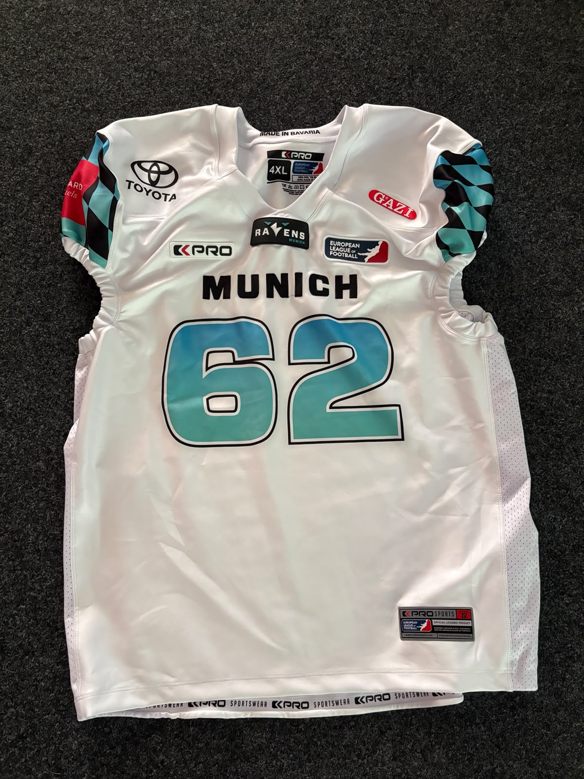 Gameworn Jersey 2024 #62 (Name fehlt)