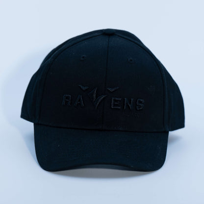 Baseball Cap Black on Black