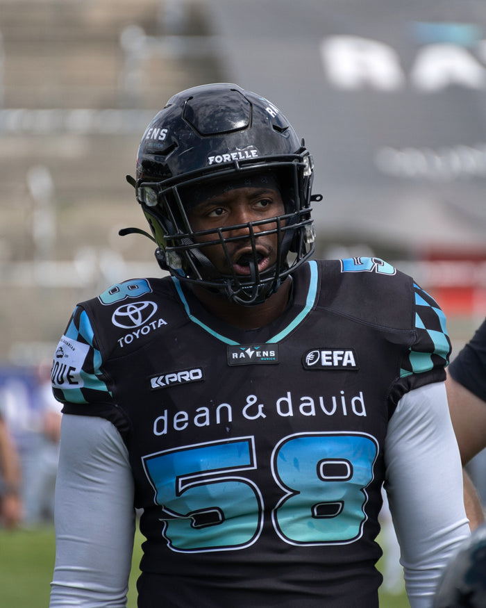 Gameworn Jersey #58 Emanuel