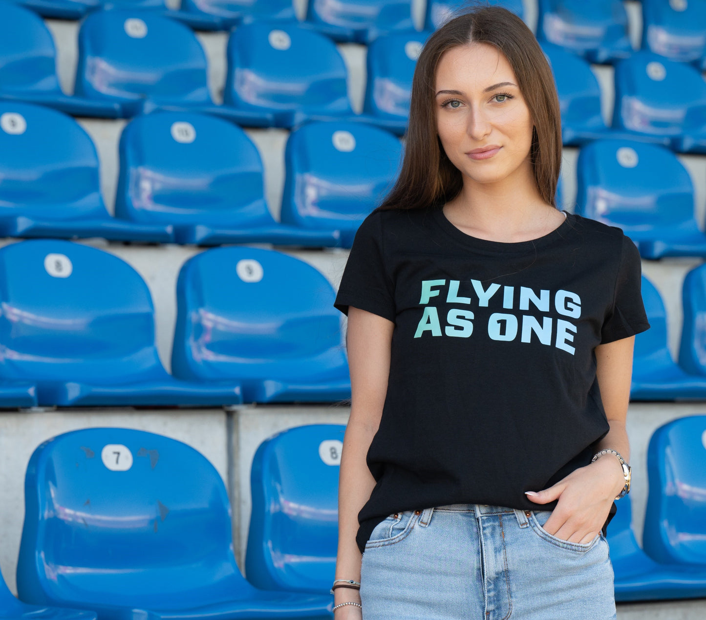 T-Shirt Damen "Flying as One"