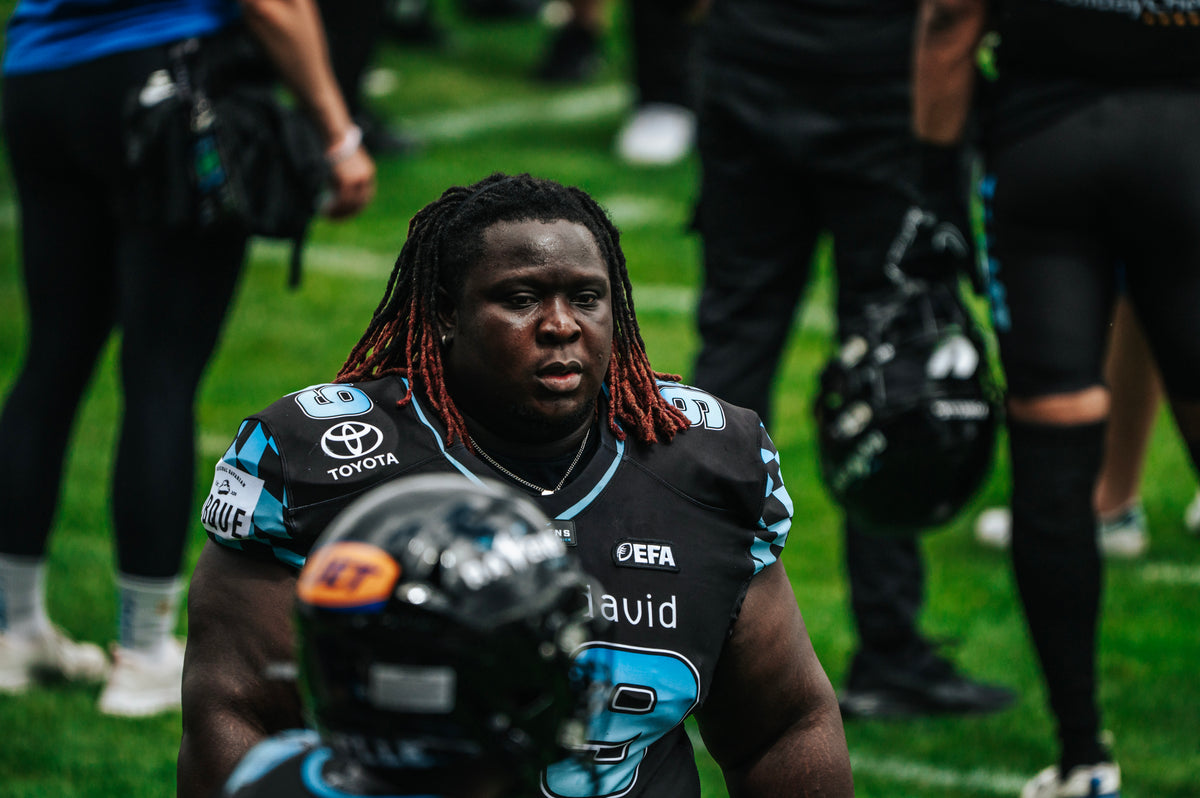 Gameworn Jersey #99 Awuah