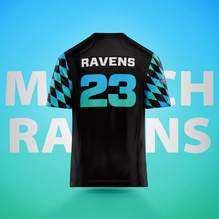 All black ravens jersey shop