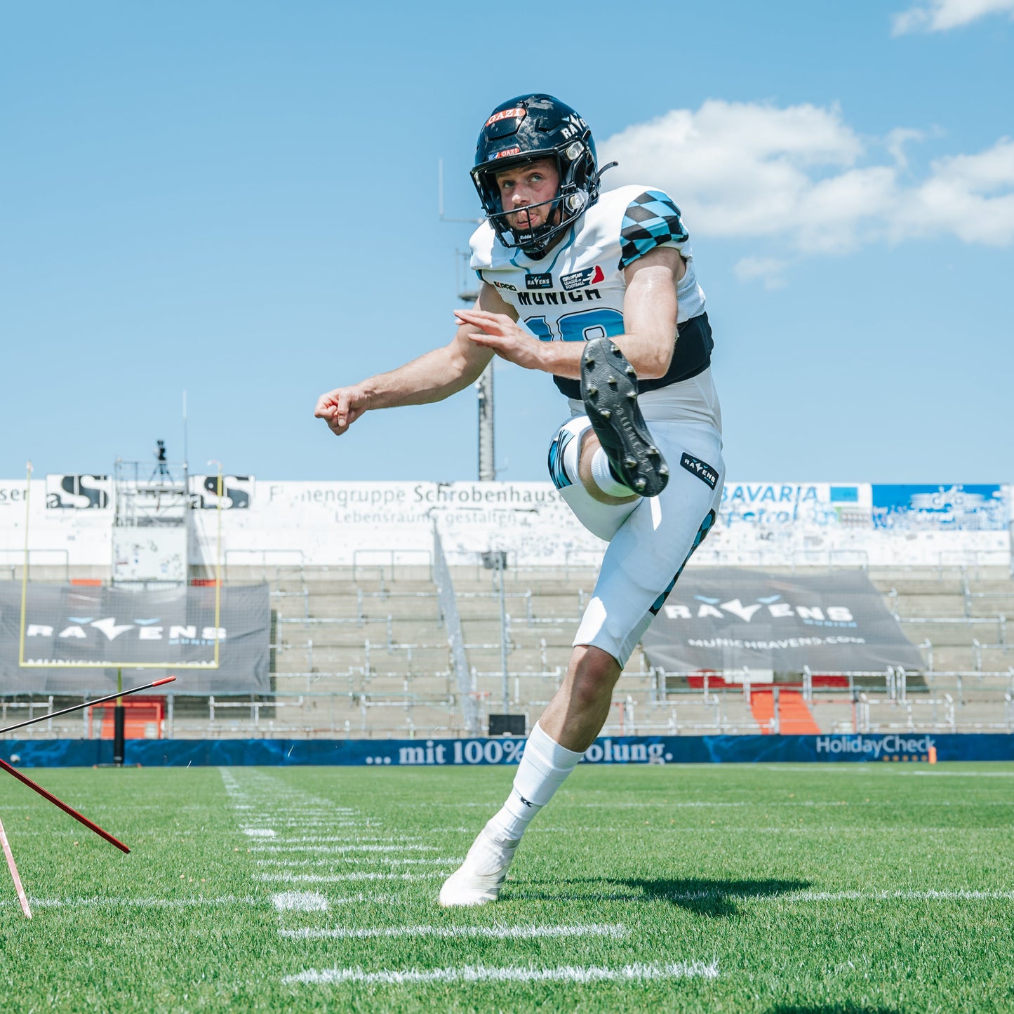 Gameworn Jersey #18 Schweiger