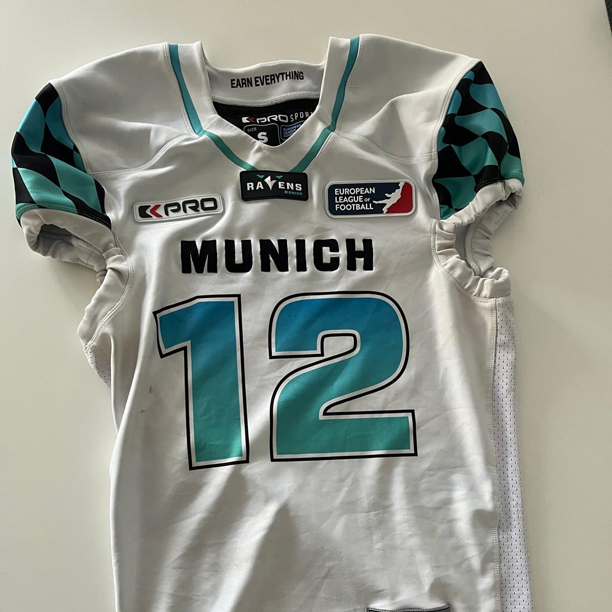Gameworn Jersey #12 Woywood (Name fehlt)