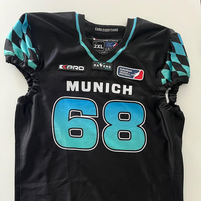 Gameworn Jersey #68 Obonga