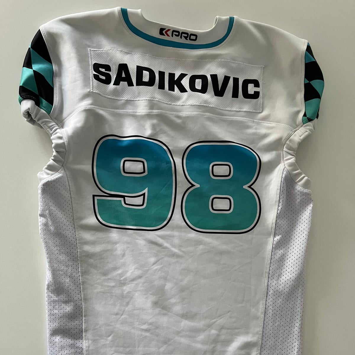 Gameworn Jersey #98 Sadikovic