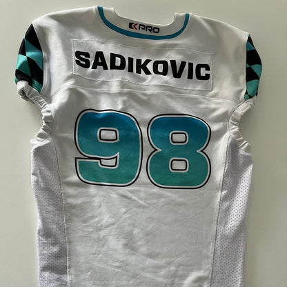 Gameworn Jersey #98 Sadikovic