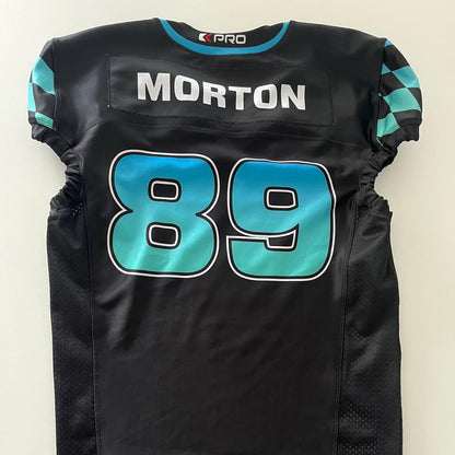 Gameworn Jersey #89 Morton