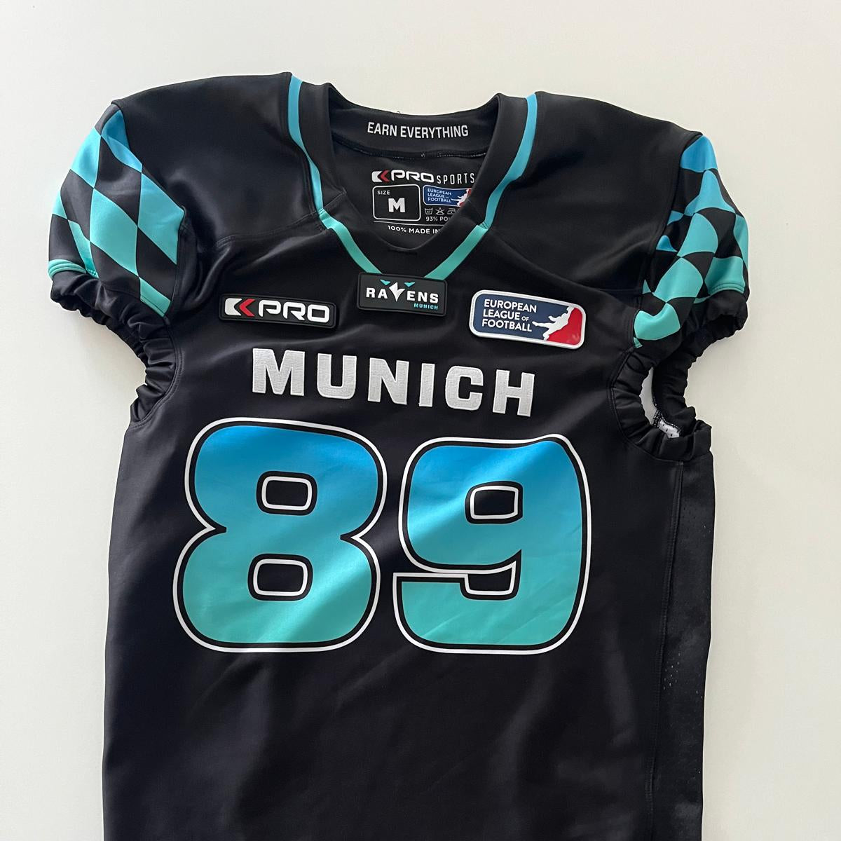 Gameworn Jersey #89 Morton
