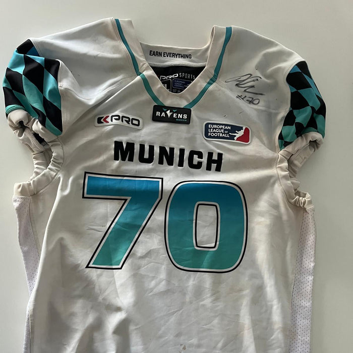 Gameworn Jersey2025  #70 Weinzerl