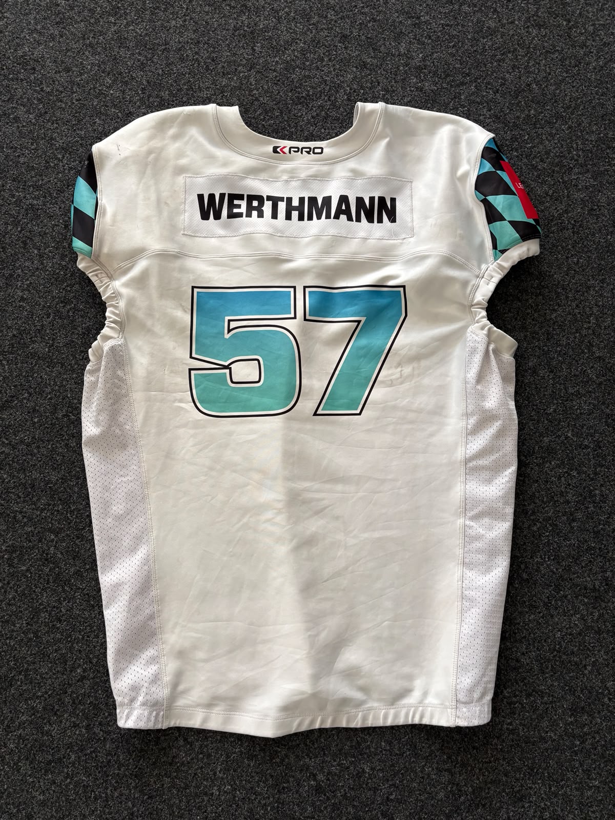Gameworn Jersey 2024  #54 Werthmann