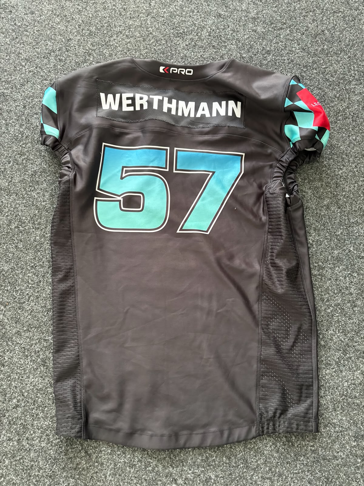 Gameworn Jersey 2024  #54 Werthmann