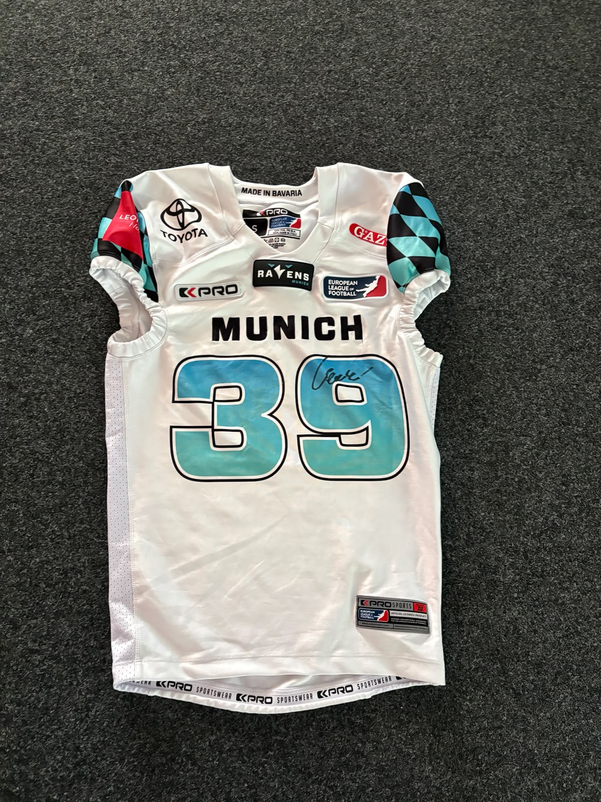 Gameworn Jersey 2024  #39 Kaser