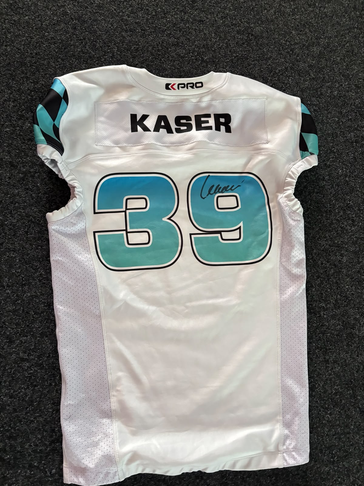 Gameworn Jersey 2024  #39 Kaser