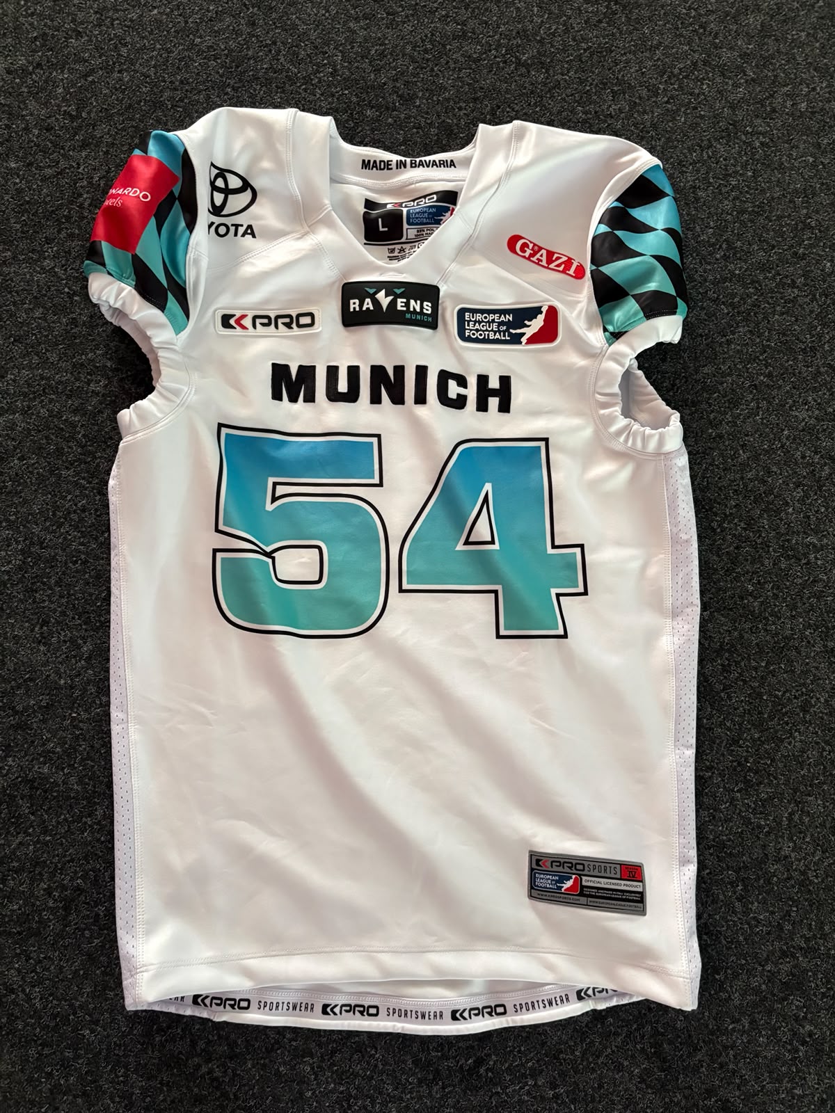 Gameworn Jersey 2024  #54 Walser