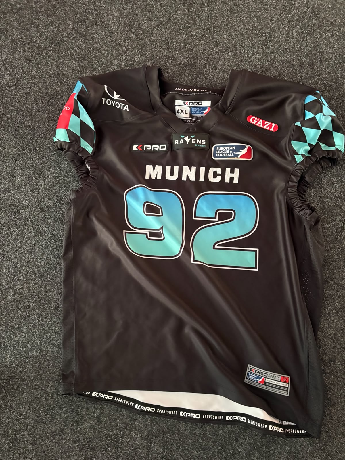 Gameworn Jersey 2024  #92 (Name fehlt)