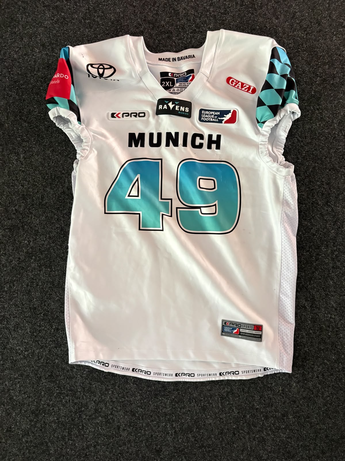 Gameworn Jersey 2024  #49 Zistler