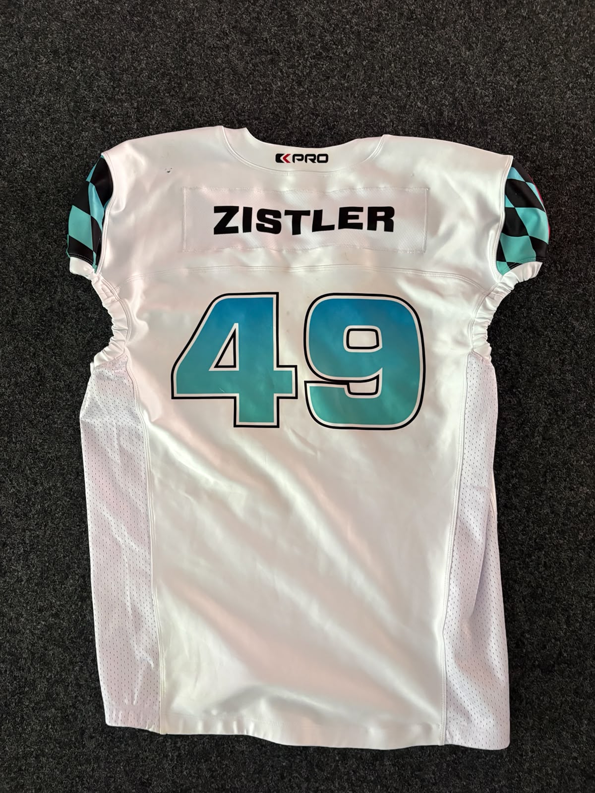 Gameworn Jersey 2024  #49 Zistler