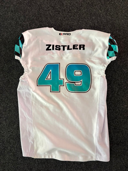 Gameworn Jersey 2024  #49 Zistler