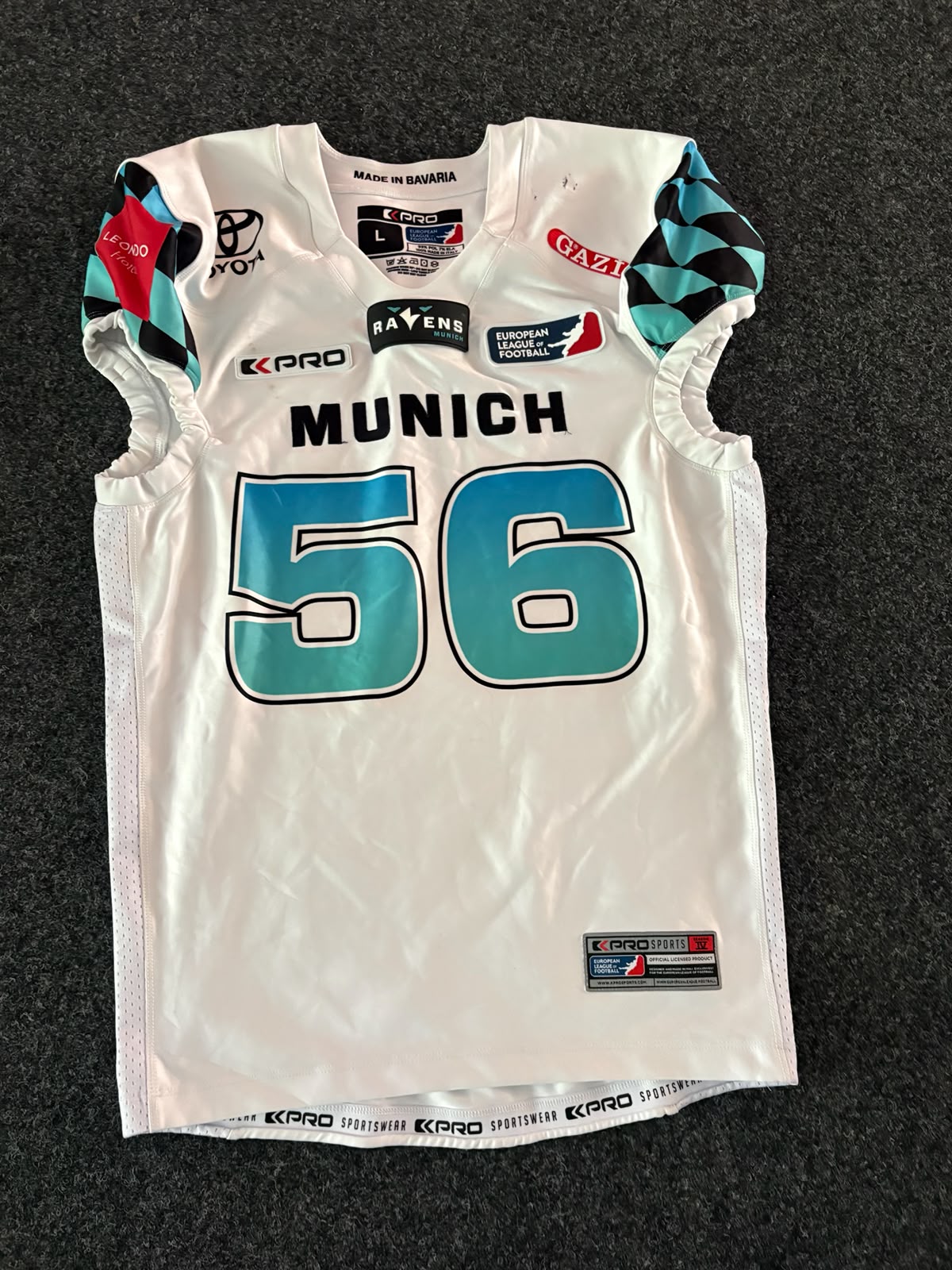 Gameworn Jersey 2024  #54 Engelhardt