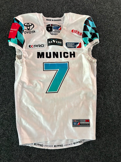 Gameworn Jersey 2024  #7 Oyewo