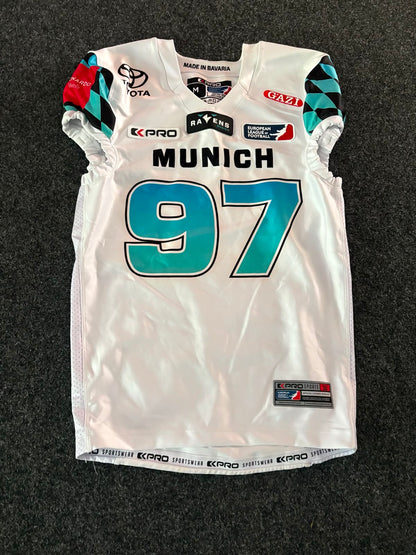 Gameworn Jersey 2024  #97 Mawuena
