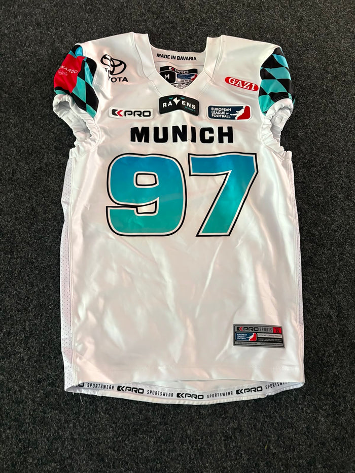 Gameworn Jersey 2024  #97 Mawuena