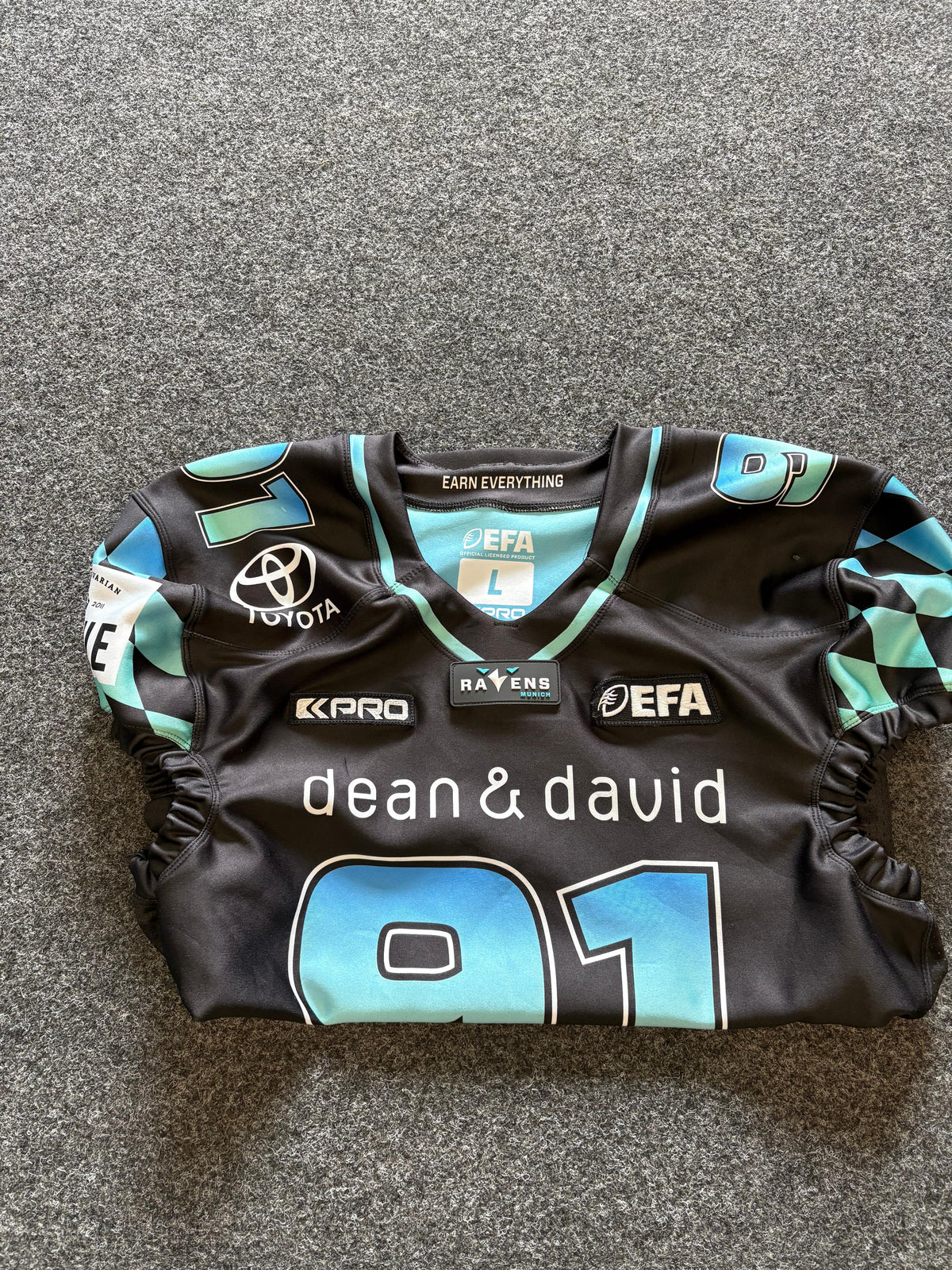 Gameworn Jersey #38